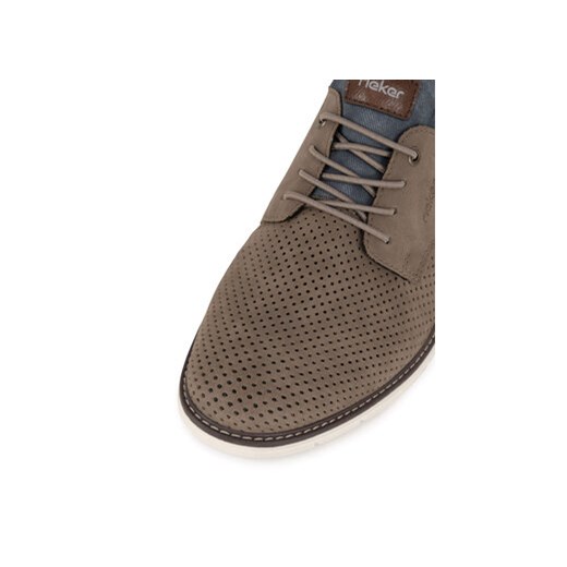 Półbuty Rieker 14450-64 Beżowy Rieker 46 eobuwie.pl