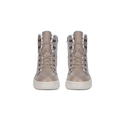 Botki Rieker Y3504-20 Beżowy Rieker 38 eobuwie.pl