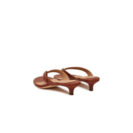 Japonki LAUREN RALPH LAUREN Francesca 802966841002 Brązowy 38_5 eobuwie.pl