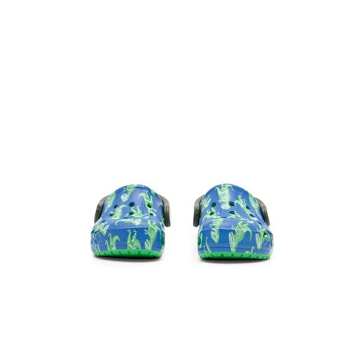 Klapki Crocs BAYA GRAPHIC CLOG T 206814-4LB Niebieski Crocs 22_23 eobuwie.pl
