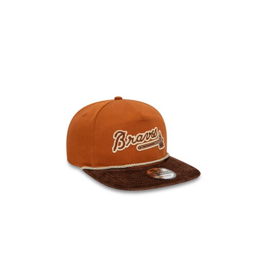 Czapka z daszkiem New Era Cord Golfer Braves 60435053 Brązowy New Era S_M eobuwie.pl