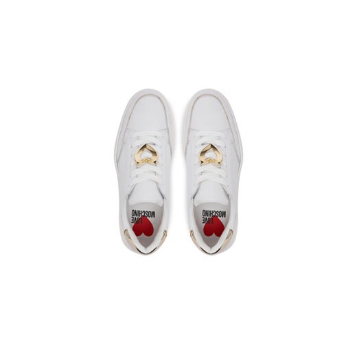 Sneakersy LOVE MOSCHINO JA15214G1MIA610A Biały Love Moschino 41 eobuwie.pl