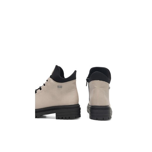 Botki Rieker Y3163-60 Beżowy Rieker 42 eobuwie.pl