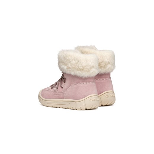 Kozaki Geox B Omar Girl Wpf B462LA 00022 C8014 S Różowy Geox 27 eobuwie.pl