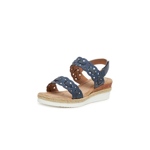 Espadryle Clara Barson WS2189-52 Granatowy Clara Barson 38 eobuwie.pl