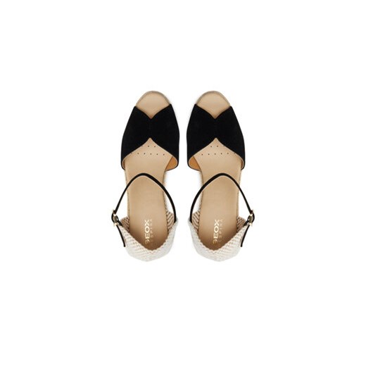 Espadryle Geox D Gelsa D45TPB 00022 C9999 Czarny Geox 40 eobuwie.pl
