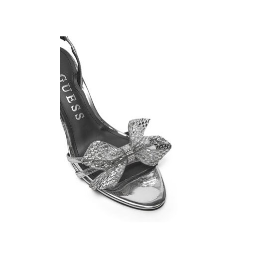 Sandały Guess FLPMER LEL03 Srebrny Guess 39 eobuwie.pl