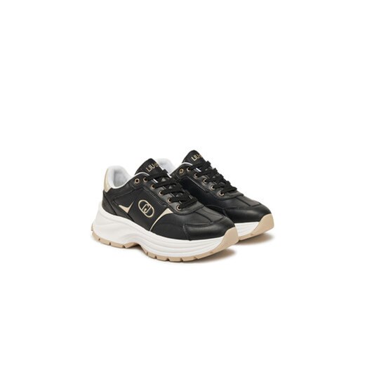 Sneakersy Liu Jo Eva 02 BA5065 P0102 Czarny Liu Jo 37 eobuwie.pl