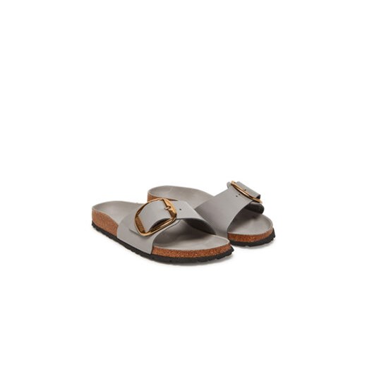 Klapki Birkenstock Madrid Big Buckle Hex 1029534 Szary 41 eobuwie.pl