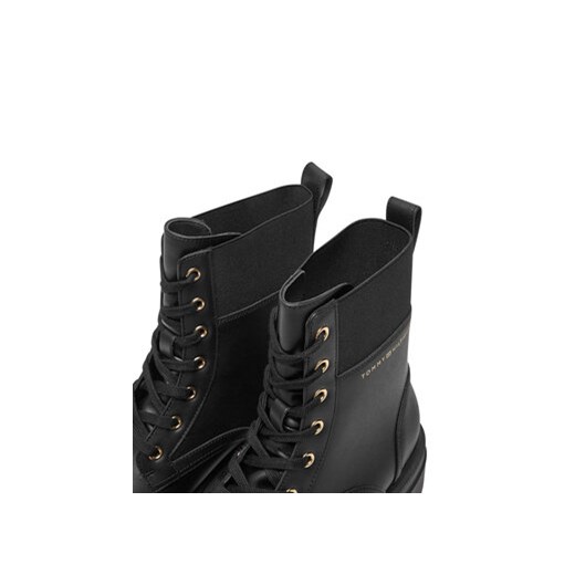 Trapery Tommy Hilfiger FW0FW08440 Czarny Tommy Hilfiger 38 eobuwie.pl