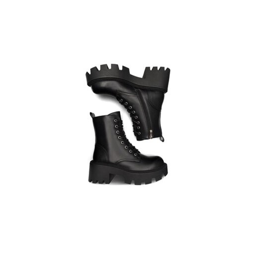 Botki DeeZee BRANKA H67091-3 Czarny 41 eobuwie.pl