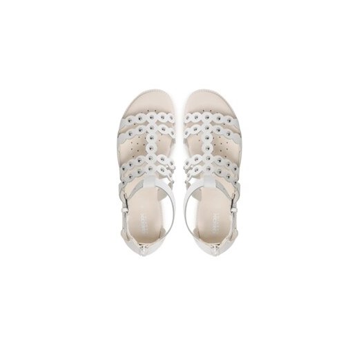 Sandały Geox J Sandal Karly Girl J3535D043BCC1000 D Biały Geox 37 eobuwie.pl