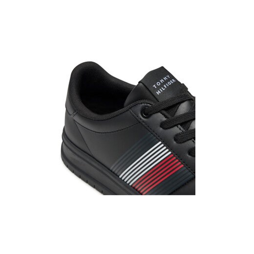 Sneakersy Tommy Hilfiger Supercup Lth Seasonal FM0FM05129 Czarny Tommy Hilfiger 42 eobuwie.pl
