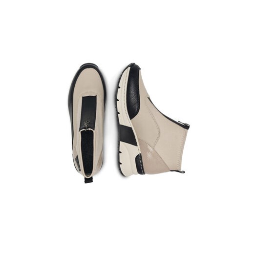 Botki Rieker N6352-60 Beżowy Rieker 39 eobuwie.pl