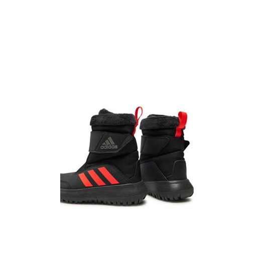 Śniegowce adidas Winterplay IF1718 Czarny 28 eobuwie.pl