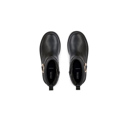 Kozaki Geox J Eclair Girl J369QI 000BC C9999 M Czarny Geox 26 eobuwie.pl