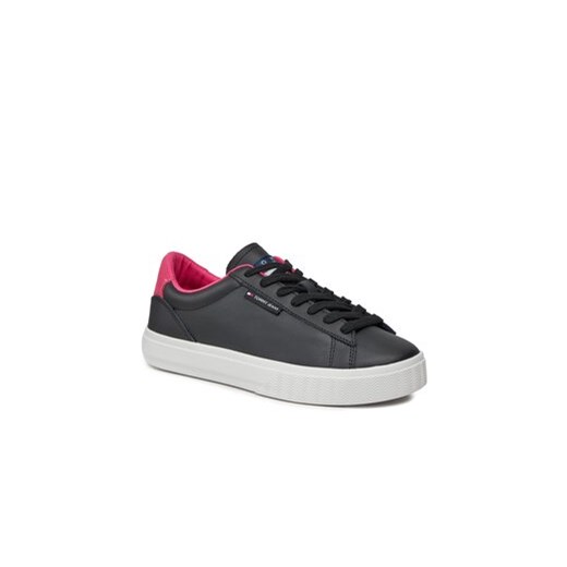 Sneakersy Tommy Jeans Tjw Cupsole Sneaker Ess EN0EN02508 Czarny Tommy Jeans 36 eobuwie.pl