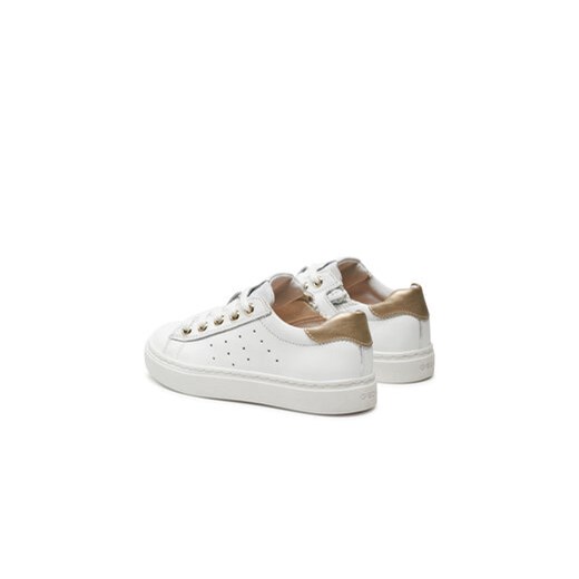 Sneakersy Geox J Nashik Girl J4586B 00085 C1000 S Biały Geox 32 eobuwie.pl