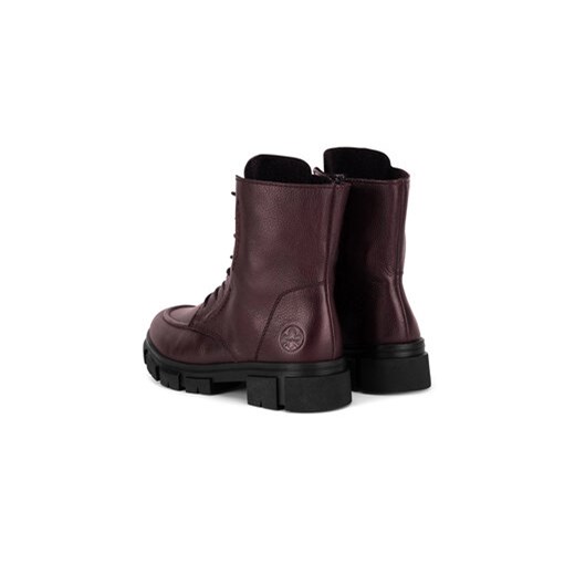 Botki Rieker Y7107-35 Bordowy Rieker 40 eobuwie.pl