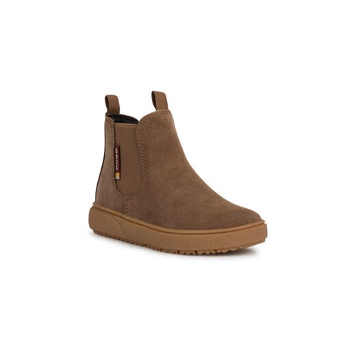 Kozaki Geox J Theleven Boy J36LDB 00022 C0013 S Brązowy Geox 32 eobuwie.pl