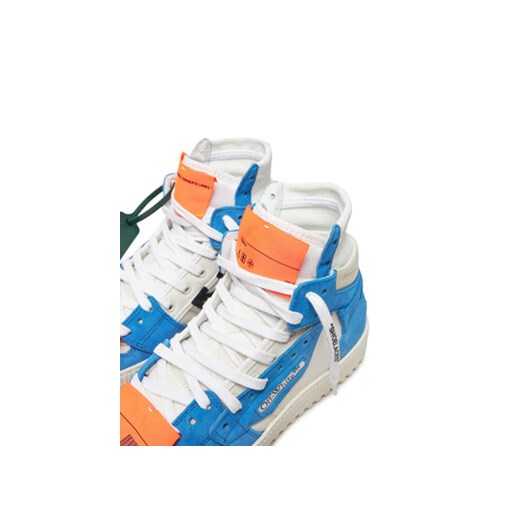 Sneakersy Off-White OMIA065S22LEA0040140 Niebieski 40 eobuwie.pl