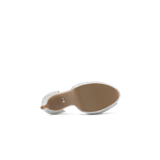 Sandały Nine West NISA SY015-1NW Srebrny Nine West 37 eobuwie.pl