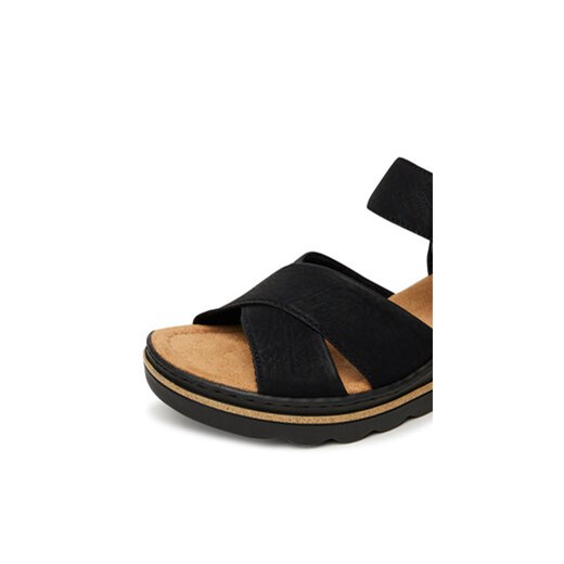 Sandały Rieker 67463-00 Czarny Rieker 40 eobuwie.pl