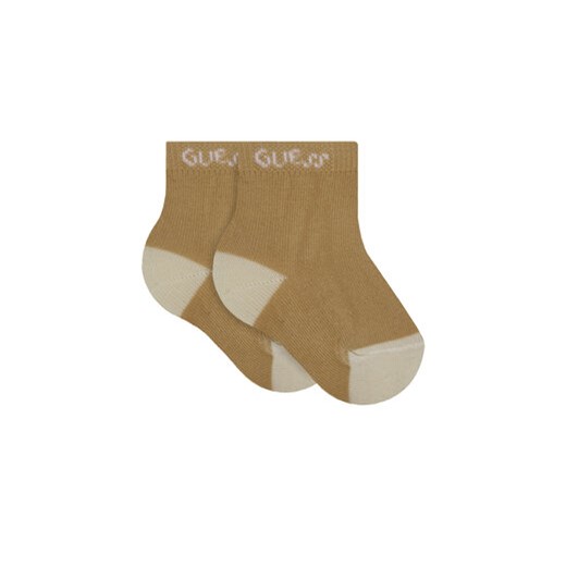 Skarpety dziecięce Guess H4YZ07 Z3G10 Beżowy Guess 6_12M eobuwie.pl