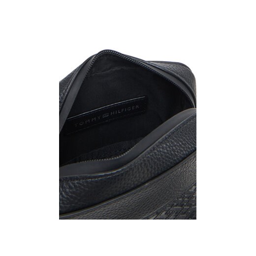 Saszetka Tommy Hilfiger Th Monogram Mini Preporter AM0AM13210 Czarny Tommy Hilfiger 00 eobuwie.pl