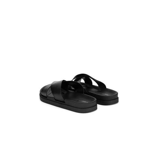 Klapki Lanetti MYL-LANETTI-01 Czarny Lanetti 45 eobuwie.pl