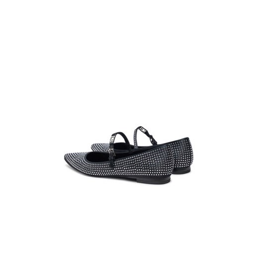 Baleriny Guess Dannely FLFDNN SAT08 Czarny Guess 35 eobuwie.pl