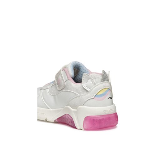 Sneakersy Geox J Fadinlight J55M4A 0KNGN C0653 S Biały Geox 28 eobuwie.pl