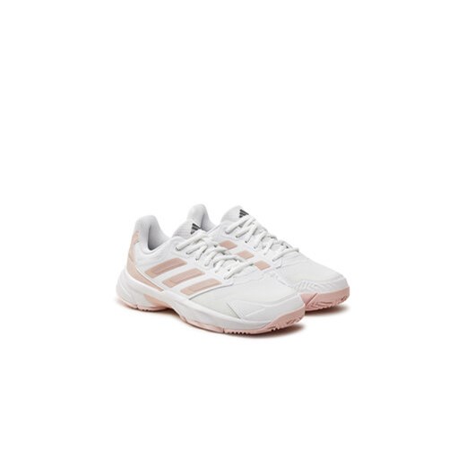 Buty do tenisa adidas Courtjam Control 3 ID5711 Biały 36 eobuwie.pl