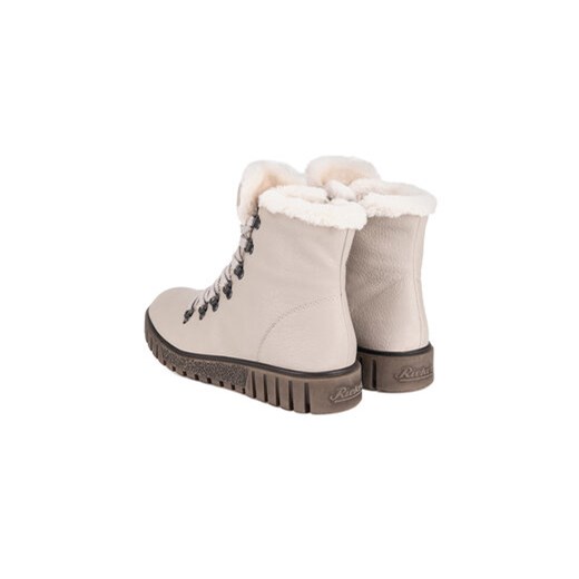 Botki Rieker Y3432-60 Beżowy Rieker 39 eobuwie.pl
