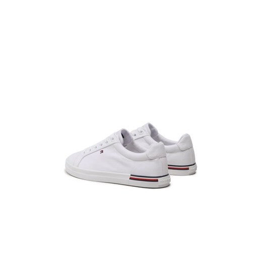 Tenisówki Tommy Hilfiger Essential Stripes Sneaker FW0FW06954 Biały Tommy Hilfiger 41 eobuwie.pl