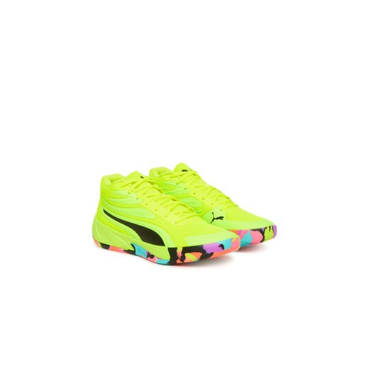 Buty do koszykówki Puma Court Pro Marble 311394 02 Żółty Puma 42 eobuwie.pl