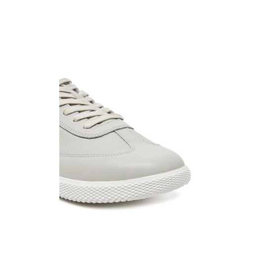 Sneakersy Calvin Klein Low Top Lace Up Tmbl Lth HM0HM01803 Beżowy Calvin Klein 40 eobuwie.pl