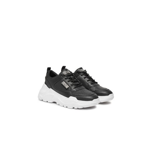 Sneakersy Versace Jeans Couture Speedtrack 77VA3SC2 Czarny 39 eobuwie.pl