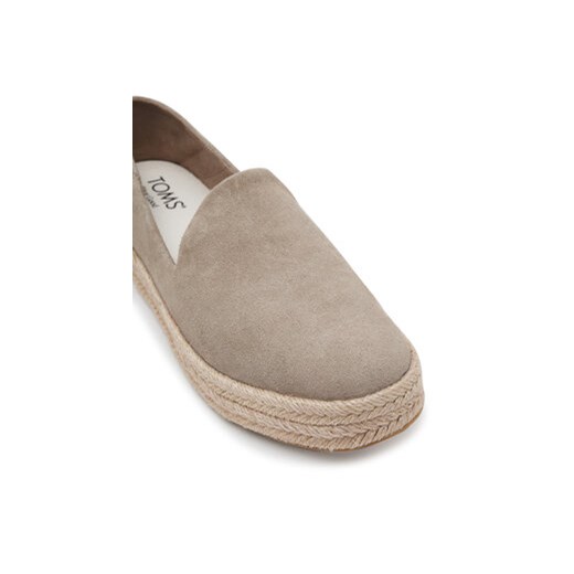 Espadryle Toms Carolina 10020711 Beżowy Toms 38 eobuwie.pl