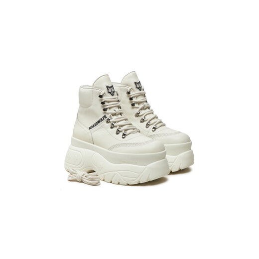 Botki Naked Wolfe Spike Biały Naked Wolfe 39_5 eobuwie.pl