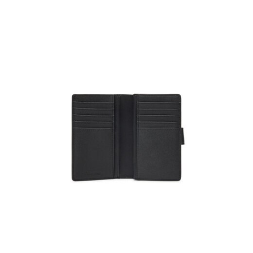 Portfel damski Calvin Klein Hardware Snap Medium Bifold K60K612961 Czarny Calvin Klein 00 eobuwie.pl
