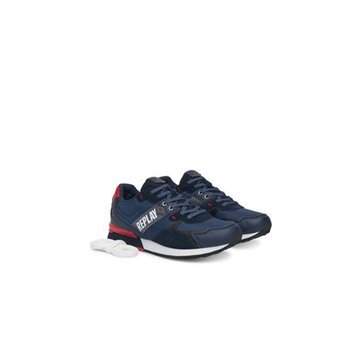 Sneakersy REPLAY GMS1D .000.C0057T Granatowy Replay 41 eobuwie.pl