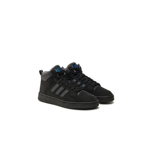 Sneakersy adidas Rapid Court Mid Winterized JR0170 Czarny 40 eobuwie.pl