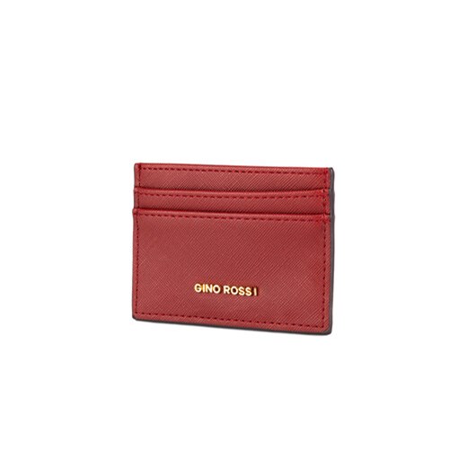Etui na karty kredytowe Gino Rossi QYL0023 Czerwony Gino Rossi NOSIZE eobuwie.pl