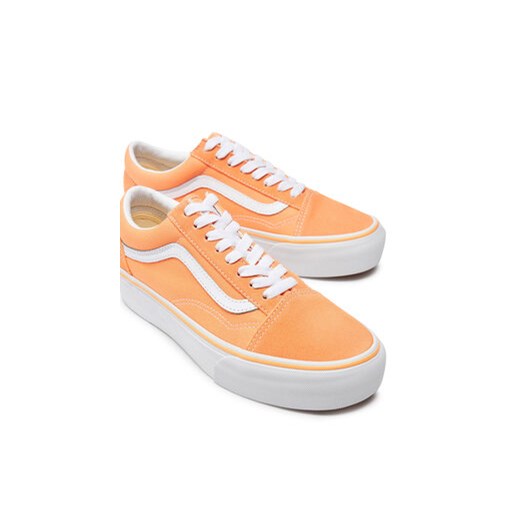 Tenisówki Vans Old Skool Platfor VN0A5KX9AAS1 Pomarańczowy Vans 41 eobuwie.pl