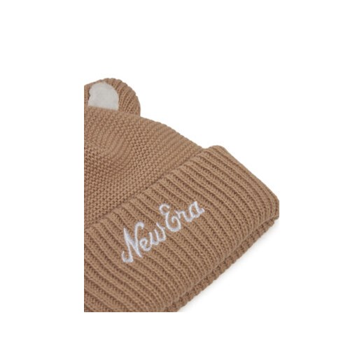 Czapka New Era Teddy Bear Ears Cuff Knit Beanie 60580864 Brązowy New Era OS eobuwie.pl
