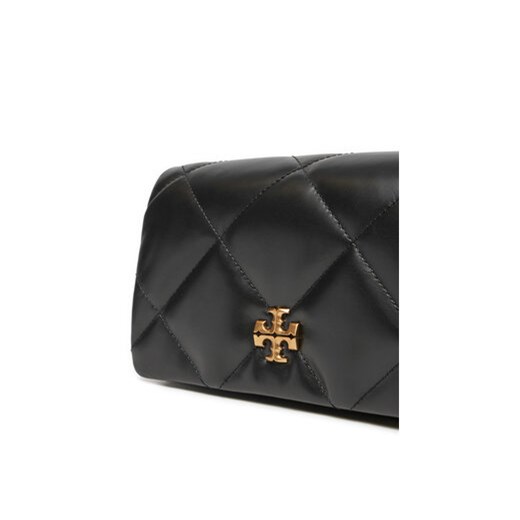 Torebka Tory Burch Kiara Charm Diamiond Quilt 162139 Czarny Tory Burch 00 eobuwie.pl