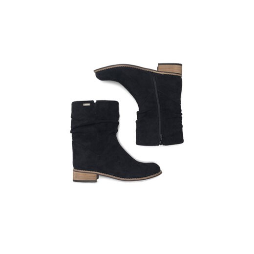 Botki Clara Barson WS14087-02 Czarny Clara Barson 39 eobuwie.pl