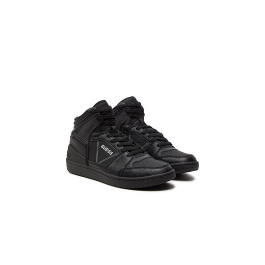 Sneakersy Guess Sava Mid FMTSAM PAC12 Czarny Guess 42 eobuwie.pl