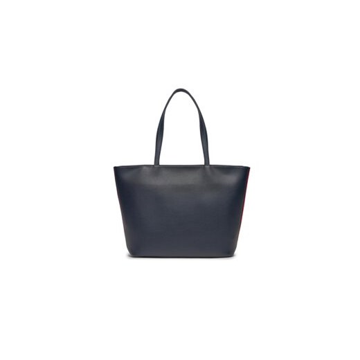 Torebka Tommy Hilfiger Th Essential Sc Tote Corp AW0AW16089 Granatowy Tommy Hilfiger 00 eobuwie.pl